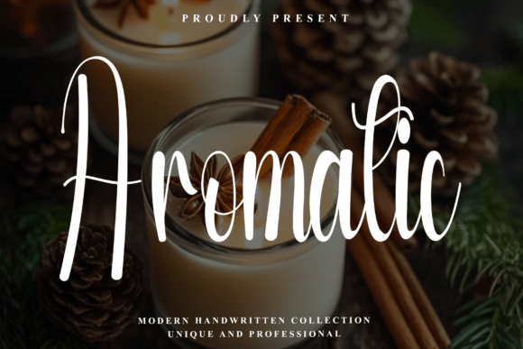 Aromatic: A Strategic Font for Autumn Branding and Elegant Design