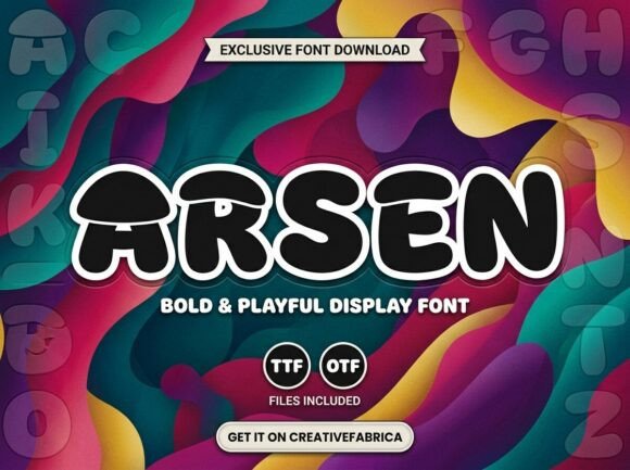 Arsen: Elevate Your Creative Projects with Artistic Typography