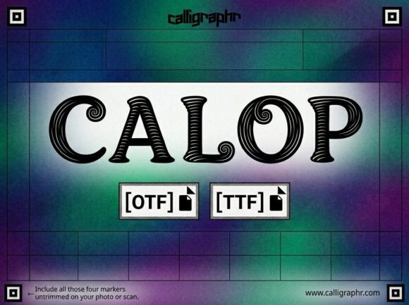 Calop: A Practical Guide to Integrating a Hypnotic Display Typeface into Your Creative Workflow