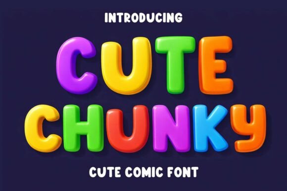 Cute Chunky: The Ultimate Guide to a Playful and Vibrant Display Typeface