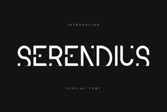 Decoding Serendius: A Typeface for the Digital Edge