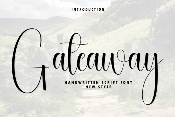 Gateaway: Evaluating a Handwritten Script for Elegant Design Projects