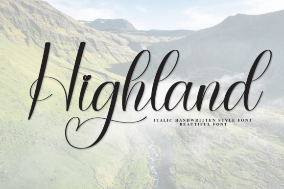 Highland: Embracing the Handwritten Font Revolution in Modern Design