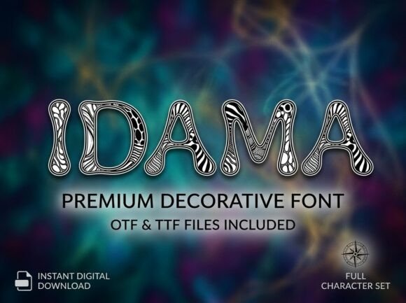 Idama: Unveiling a Font That Commands Attention and Redefines Visual Impact