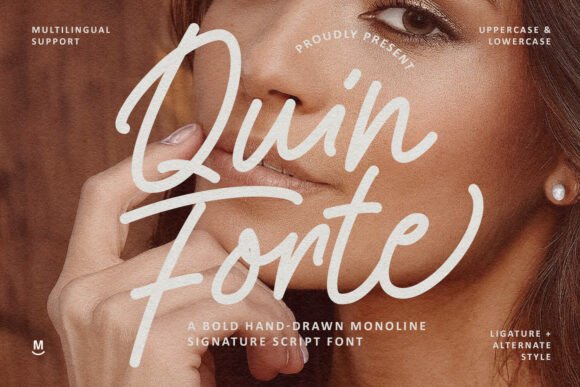 Quin Forte: The Monoline Script for Authentic Branding