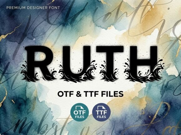 Ruth: A Bold Typeface for Unforgettable Branding
