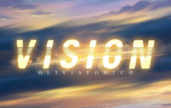 Vision: Crafting a Timeless Aesthetic with a Modern Typeface